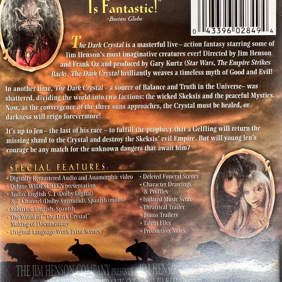 The Dark Crystal Special Edition DVD - Picture 5 of 6